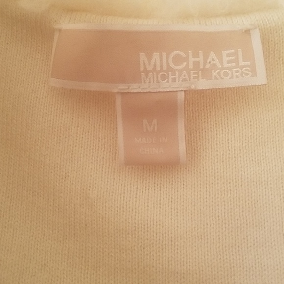 Michael Kors fuzzy vest - Picture 2 of 6